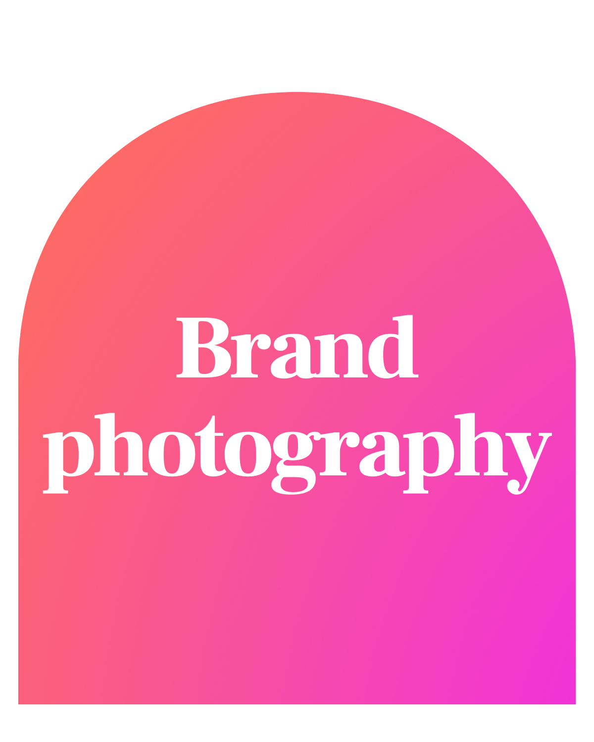Brand photography
